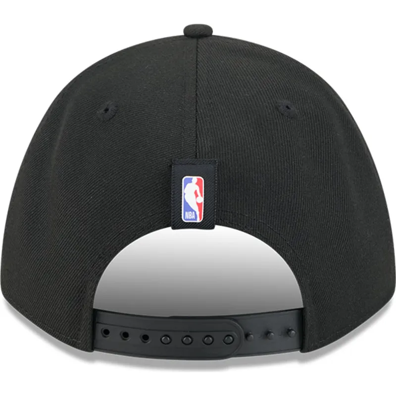 sort-curved-snapback-kasket-9forty-m-crown-draft-2025-fra-chicago-bulls-nba-fra-new-era