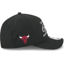 shapka-izvita-cherna-snapbek-9forty-m-crown-draft-2025-na-chicago-bulls-nba-ot-new-era