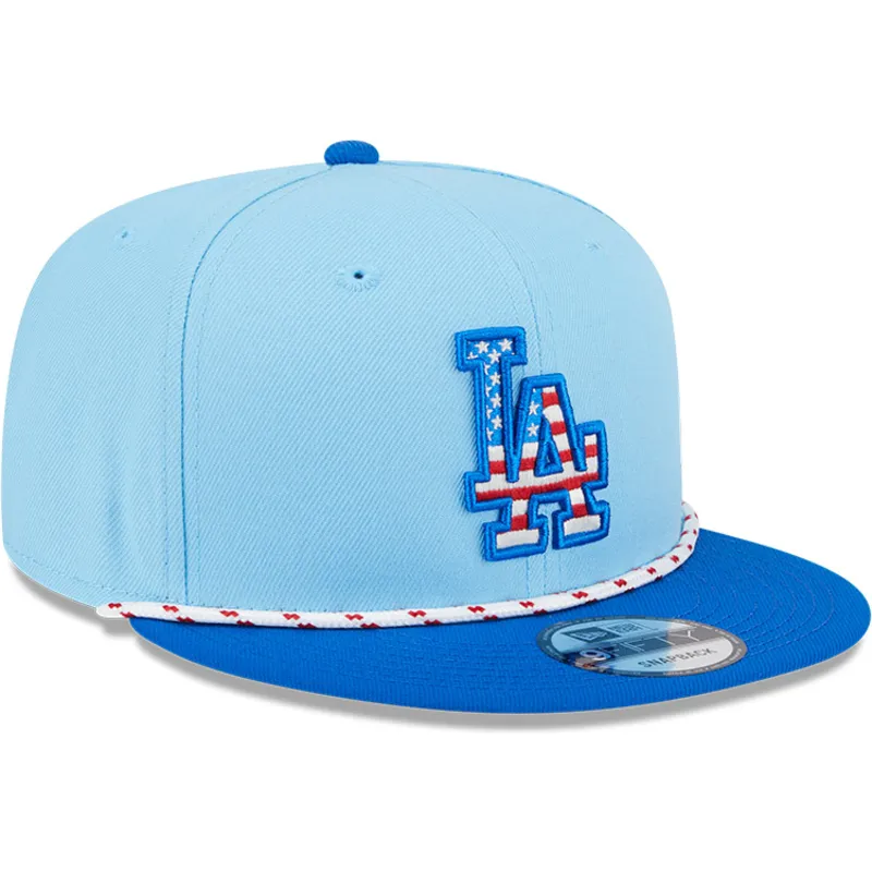 shapka-ploska-sinya-snapbek-9fifty-4th-july-na-los-angeles-dodgers-mlb-ot-new-era