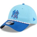 gorra-curva-azul-ajustable-9twenty-4th-july-de-new-york-yankees-mlb-de-new-era