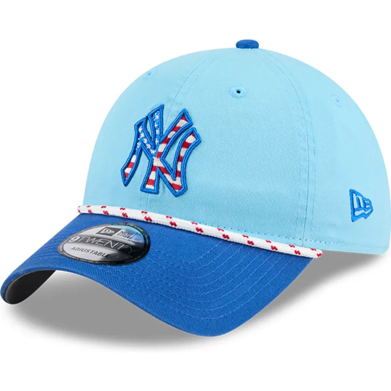 new-era-new-york-yankees-mlb-9twenty-4th-july-justerbar-bla-buet-kasket