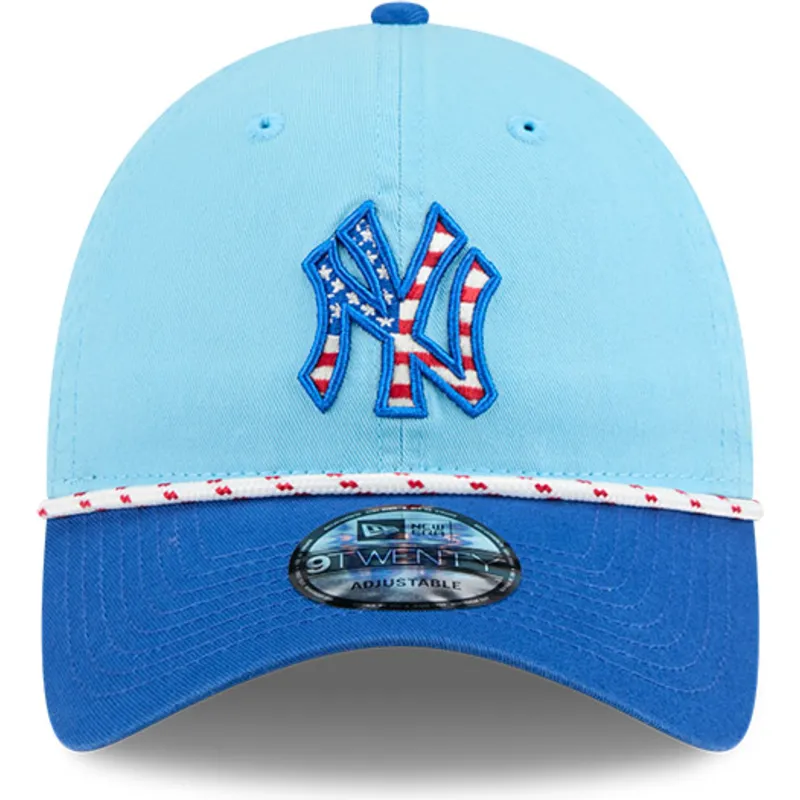 new-era-new-york-yankees-mlb-9twenty-4th-july-justerbar-bla-buet-kasket