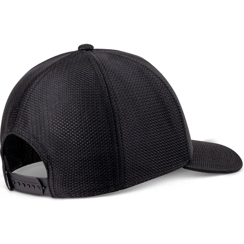 sort-snapback-kasket-med-buet-skygge-mountain-hft-perfo-fra-djinns