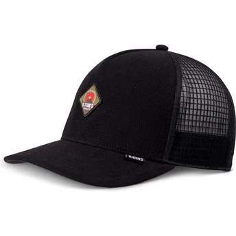 Gorra trucker sort Mountain HFT Waffle fra Djinns
