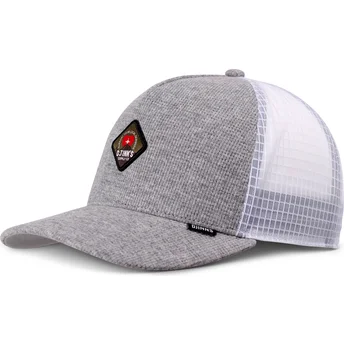 Graue Trucker-Kappe Mountain HFT Waffle von Djinns