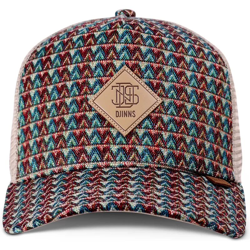 shapka-izvita-traker-bezhov-snapbek-hft-colour-triangle-ot-djinns shapka-izvita-traker-bezhov-snapbek-hft-colour-triangle-ot-djinns