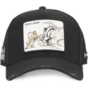 shapka-izvita-traker-cherna-snapbek-taj-pct-tom-i-dzheri-looney-tunes-ot-capslab