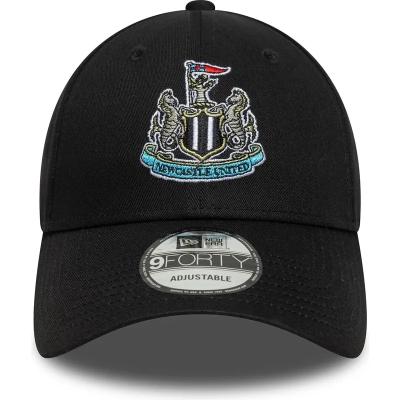 schwarze-verstellbare-gebogene-kappe-9forty-core-von-newcastle-united-football-club-premier-league-von-new-era