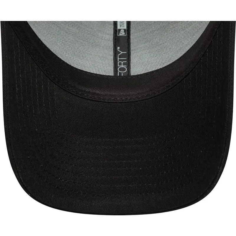 sort-justerbar-curved-kasket-9forty-core-fra-newcastle-united-football-club-premier-league-fra-new-era