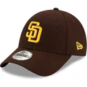 shapka-izvita-kafyav-reguliruem-9forty-the-league-na-san-diego-padres-mlb-ot-new-era