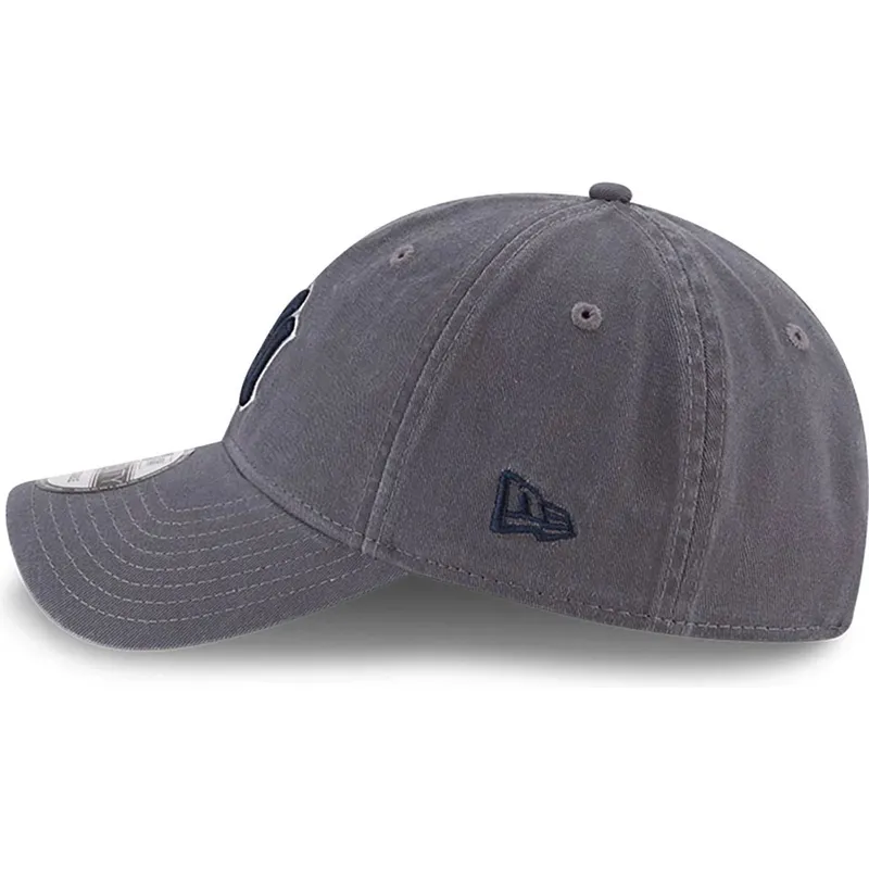 shapka-izvita-siv-reguliruema-9twenty-core-classics-na-new-york-yankees-mlb-ot-new-era