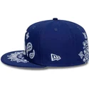 casquette-plate-bleue-ajustee-59fifty-paisley-los-angeles-dodgers-mlb-new-era