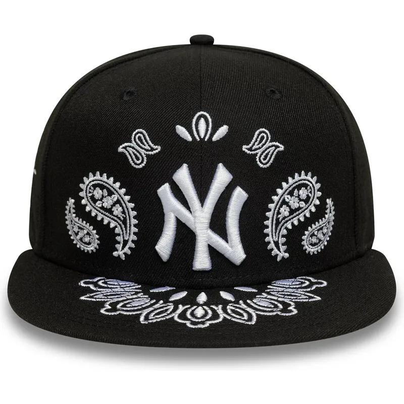 shapka-ploska-cherna-prilepnala-59fifty-paisley-na-new-york-yankees-mlb-ot-new-era
