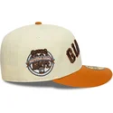 beige-orangefarbene-gebogene-angepasste-59fifty-cap-mit-all-star-spiel-pin-der-san-francisco-giants-mlb-von-new-era