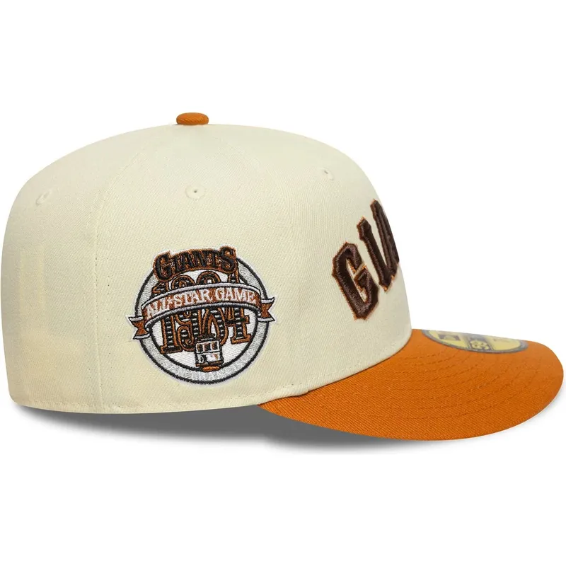 gorra-curva-beige-og-orange-justerbar-59fifty-all-star-game-pin-fra-san-francisco-giants-mlb-af-new-era