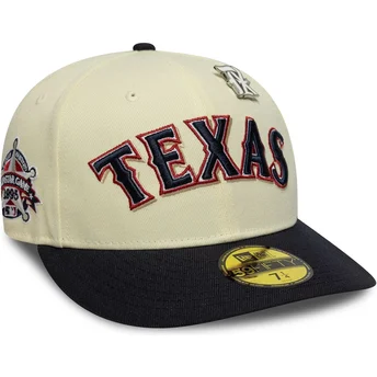 Шапка извита бежов прилепнала y marino 59FIFTY All Star Game Pin на Texas Rangers MLB от New Era