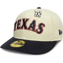beige-und-marineblaue-gebogene-kappe-59fifty-all-star-game-pin-der-texas-rangers-mlb-von-new-era
