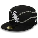 shapka-ploska-cherna-prilepnala-59fifty-chain-wrap-na-chicago-white-sox-mlb-ot-new-era