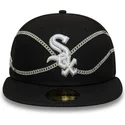 shapka-ploska-cherna-prilepnala-59fifty-chain-wrap-na-chicago-white-sox-mlb-ot-new-era