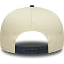 casquette-courbee-beige-et-bleue-marine-snapback-19twenty-heritage-new-york-yankees-mlb-new-era