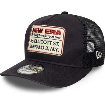 Casquette trucker bleue marine 19TWENTY Patch New Era