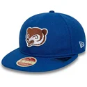 chicago-cubs-mlb-new-era-9fifty-retro-crown-heritage-justerbar-flad-bla-kasket