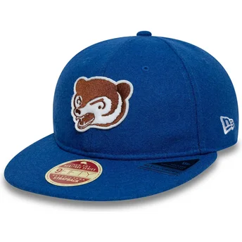 Ρετρό Κορών Heritage 9FIFTY Ρυθμιζόμενο Μπλε Καπέλο με Ίσιο Γείσο Chicago Cubs MLB της New Era
