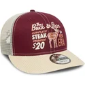 casquette-courbee-rouge-et-beige-snapback-9fifty-cord-new-era