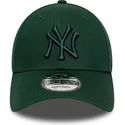 new-york-yankees-mlb-new-era-9forty-league-essential-justerbar-gron-buet-kasket-med-gront-logo