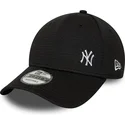 schwarze-9forty-flawless-mesh-snapback-cap-mit-gebogenem-schirm-der-new-york-yankees-mlb-von-new-era