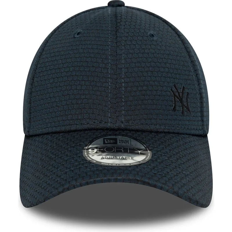 new-era-izvita-kozirka-sino-logo-9forty-flawless-mesh-new-york-yankees-mlb-tmnosinya-shapka-s-kopche