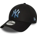 shapka-izvita-cherna-reguliruem-9forty-ombre-infill-na-new-york-yankees-mlb-ot-new-era