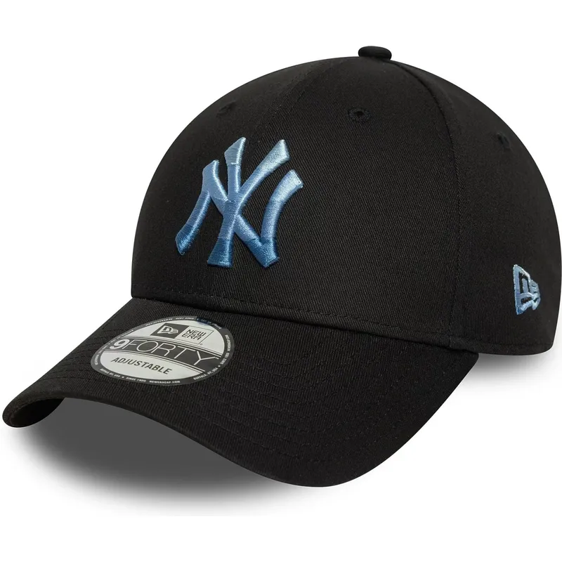 shapka-izvita-cherna-reguliruem-9forty-ombre-infill-na-new-york-yankees-mlb-ot-new-era