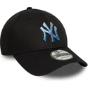 shapka-izvita-cherna-reguliruem-9forty-ombre-infill-na-new-york-yankees-mlb-ot-new-era