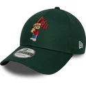 casquette-courbee-verte-ajustable-9forty-seasonal-ac-milan-serie-a-new-era