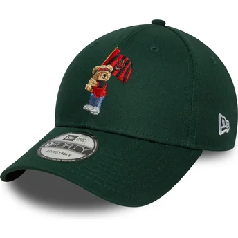 Grüne verstellbare 9FORTY Seasonal Kappe von AC Milan Serie A von New Era