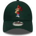 casquette-courbee-verte-ajustable-9forty-seasonal-ac-milan-serie-a-new-era
