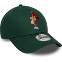 casquette-courbee-verte-ajustable-9forty-seasonal-ac-milan-serie-a-new-era