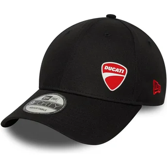 New Era Извита Козирка 9FORTY Flawless Ducati Motor MotoGP Черна Регулируема Шапка