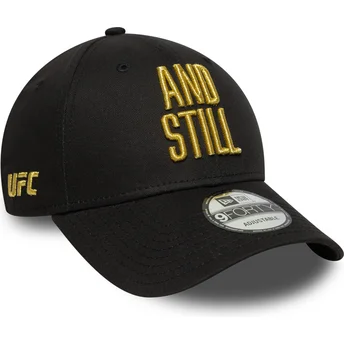 Ρυθμιζόμενο μαύρο καπέλο 9FORTY Metallic Champ του UFC...