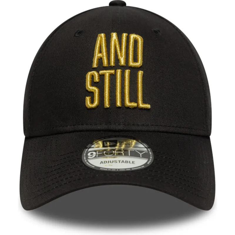 justerbar-sort-buet-kasket-9forty-metallic-champ-fra-ufc-ultimate-fighting-championship-and-still-fra-new-era