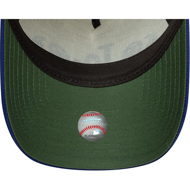 shapka-izvita-bezhov-snapbek-a-frame-paisley-na-los-angeles-dodgers-mlb-ot-new-era