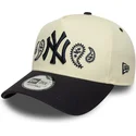 gorra-curva-beige-y-azul-marino-snapback-a-frame-paisley-de-new-york-yankees-mlb-de-new-era