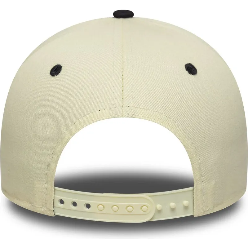 gebogene-beige-und-marineblaue-snapback-kappe-a-frame-paisley-von-new-york-yankees-mlb-von-new-era