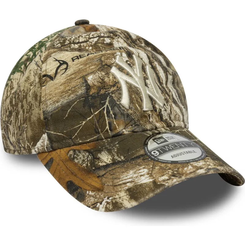 gebogene-kappe-camouflage-verstellbar-9twenty-realtree-new-york-yankees-mlb-von-new-era