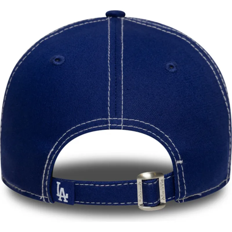 los-angeles-dodgers-mlb-new-era-9twenty-contrast-stitch-justerbar-buet-bla-kasket
