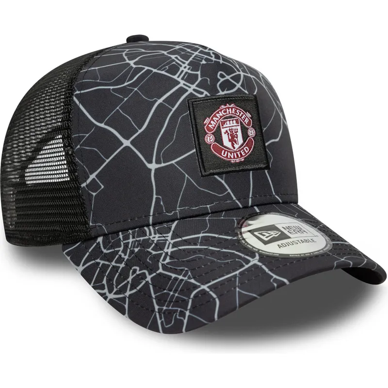 sort-trucker-kasket-a-frame-all-over-print-fra-manchester-united-football-club-premier-league-fra-new-era