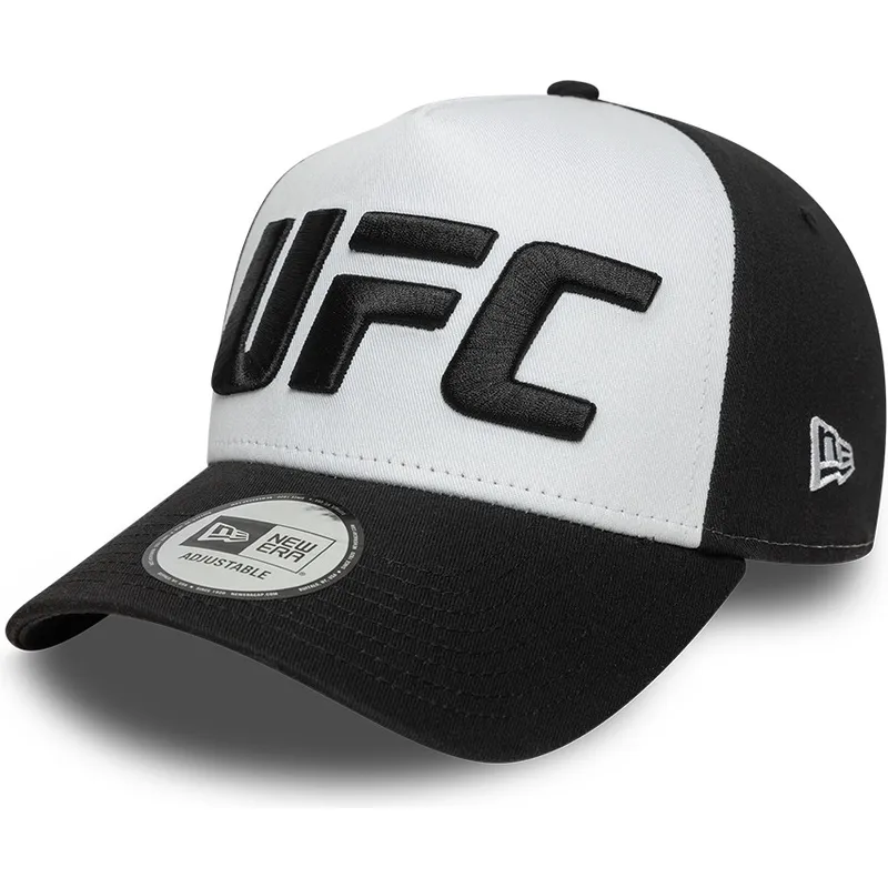 shapka-izvita-cherna-snapbek-a-frame-core-na-ufc-ultimate-fighting-championship-ot-new-era