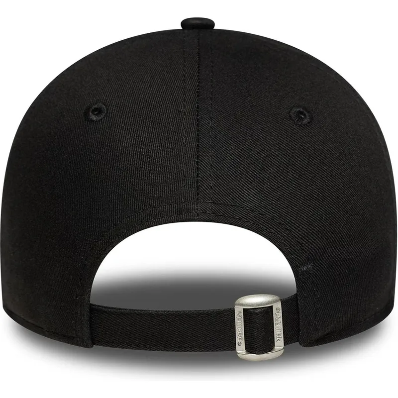 shapka-izvita-cherna-reguliruem-9forty-leopard-infill-na-new-york-yankees-mlb-ot-new-era