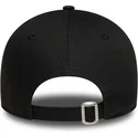 9forty-floral-script-new-york-yankees-mlb-damen-verstellbare-schwarze-curved-cap-von-new-era